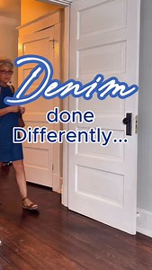 1.1K reactions · 17 shares | Denim is more than just a fabric; it’s a canvas for self-expression. Every piece tells a story, and here’s mine: I choose to embrace colors, textures, and styles that represent my true self. Wear your individuality loud and Stylish!!! #DenimRevolution #BeYou #FashionFreedom #denimdoneright #daretobedifferent #50andfabulous #jeans #denim | Penelope J Cotton Cope | Facebook