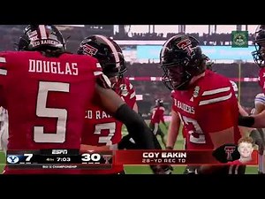 Texas Tech vs BYU: Every Scoring Play! | Big 12 Championship Highlights Dec 6th, 2025