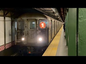 IRT Seventh Av Subway: R62/A & R142 (1) (2) (3) trains @ Times Square-42nd Street
