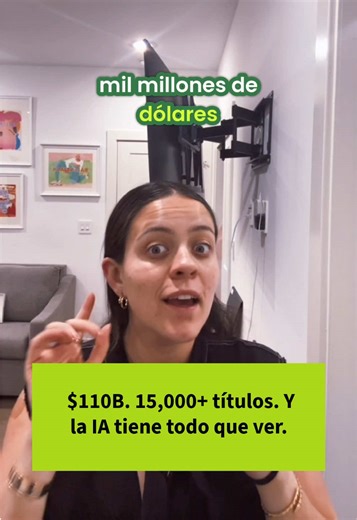 Paramount acaba de comprar Warner Bros. por 110 mil millones de dólares. Más de 15 mil títulos bajo un mismo techo: Harry Potter, Game of Thrones, DC, Star Trek. Pero la historia no es solo Hollywood. El CEO de Paramount es David Ellison. Su papá, Larry Ellison, cofundó Oracle y financió la compra. Oracle es socio de OpenAI en Stargate. Traducción: una familia con infraestructura de IA y el contenido que entrena esos modelos. Los data centers y las historias. Todo bajo el mismo apellido. Soy Ana
