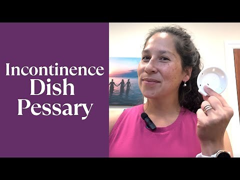 How to use your Dish Pessary for Incontinence and Prolapse