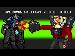 CAMERAMAN vs TITAN SKIBIDI TOILET mod in Among Us