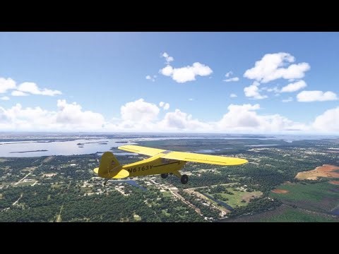 Piper J3 Cub in Florida (MSFS2024 - CAS payware)