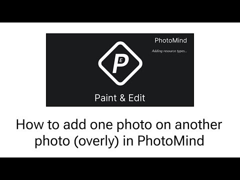 How to add one photo on another photo (overlay) in PhotoMind | কীভাবে PhotoMind-এ একটি ছবি আরেকটি...