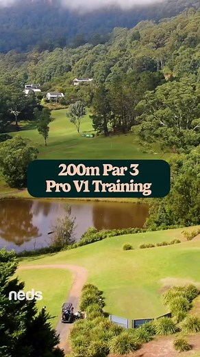 This hole is a Hackers nightmare. But you have to face your fears in reality, not the range, to get over them. Also, a 7 Wood may be the answer you’re looking for to conquer these beats. | Hackers Golf Club