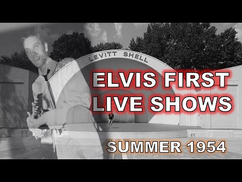 Elvis first live concerts | Bon Air Club / Overton Park Shell / Eagles Nest | Elvis in 1954