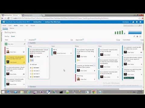 TFS Kanban Board Part 1