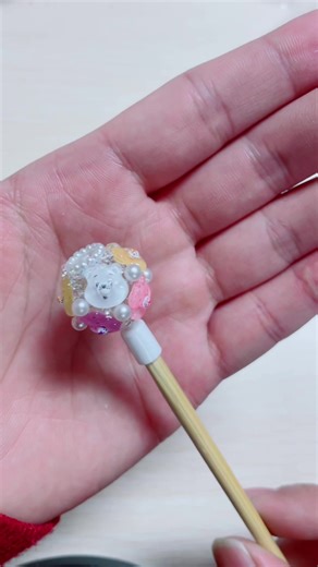 Let’s make the care bear fancy bead today. Do you like it?#easycraft #fancybeads #carebears #bead #diycraft