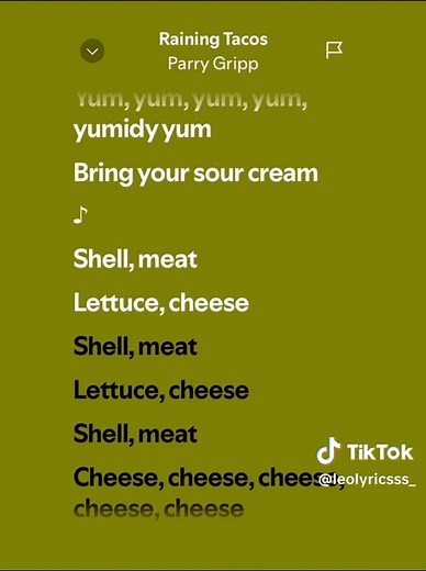 It's Raining Tacos - A Fun Song with Lyrics