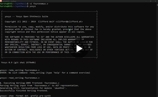 #vlsi #physicaldesign #verilog #yosys #rtltogdsii #opensourceeda #semiconductor #engineering | HARSHA SAI