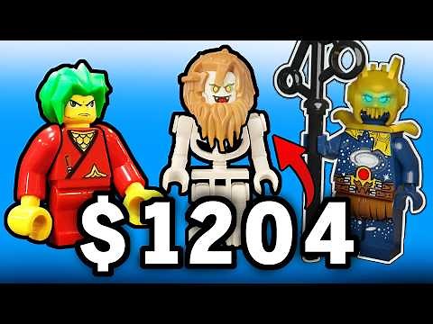 10 VERY RARE LEGO Minifigs You've Never Heard of