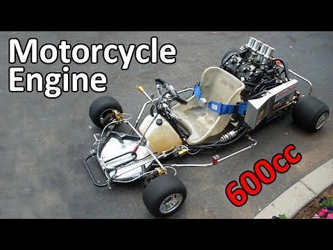 GoKarts with 600cc Motorcycle Engines