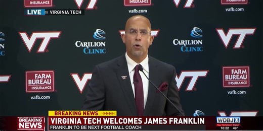 Virginia Tech Introduces New Football Coach