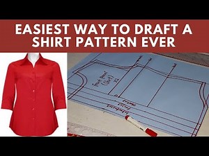 DIY | Shirt Pattern Making Tutorial | [DETAILED] Easy Make Shirt Patterns | Techniques For Pattern
