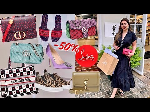 Major Bicester Village Luxury Outlet Shopping Vlog! Huge SALE -70% Dior, Fendi, YSL, Gucci, Prada