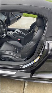 How to access the engine bay for an Audi R8 Spyder #audir8spyder