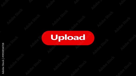 Mouse cursor clicks on animated upload button
