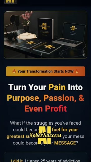 💻- SoberSuccess AI 11-Pillar Recovery & Mindset Program... 📲- SoberSuccess AI Recovery Program/App Includes: • 1-on-1 Virtual Coaching • Access 24/7 To AI Sober Coach • 11-Pillar Recovery System • Sober-Time Tracker/Meeting Finder • Personalized Recovery Plan • Personalized Meal & Exercise Plan • Daily Check-In/Tips/Journal • Printable Workbook & Certificates • Learn Triggers/Coping Skills • Bonus Free Courses • EVERYTHING You NEED To Stay Sober and Much More! ✅️- Book A 🆓️ 1-on-1 Coaching Se