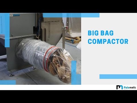 Big bag compactor - Bulk bag compactor - CBB 125 | Palamatic Process Inc.