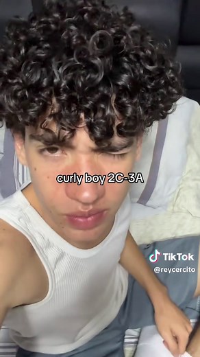 Curly Boy 3A Hair Types and Styles