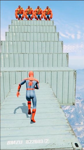 GTA 5 Epic Water Ragdolls Spiderman Jump/Fails Ep 1746 #shorts