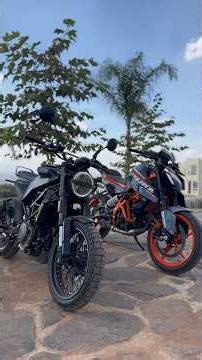 Duke 390 vs svartpilen 401 #ktm #husqvarna