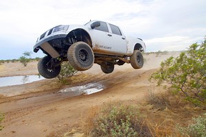 2005 Nissan Titan: Luxury Running in a V-8 Nissan Titan Prerunner