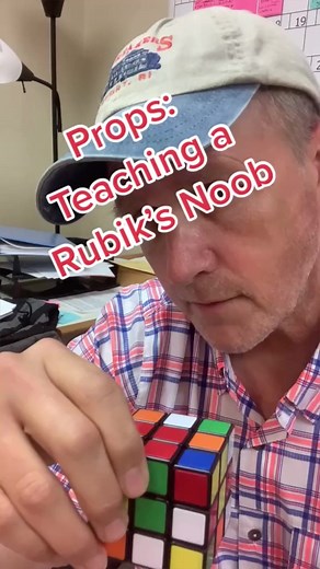 240K views · 10K reactions | Props: Rubik’s Cube Trick | Scott Prop and Roll | Facebook