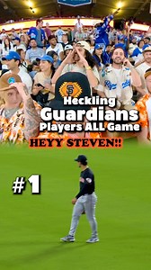587K views · 10K reactions | We survived Dodger Stadium #heckling #baseball #trevschirps #guardians #dodgers Los Angeles Dodgers Cleveland Guardians Country Club Adjacent | TrevsChirps | Facebook
