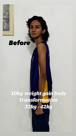 10kg Weight Gain Body Transformation in 16 Weeks | Train with Fit Saam
