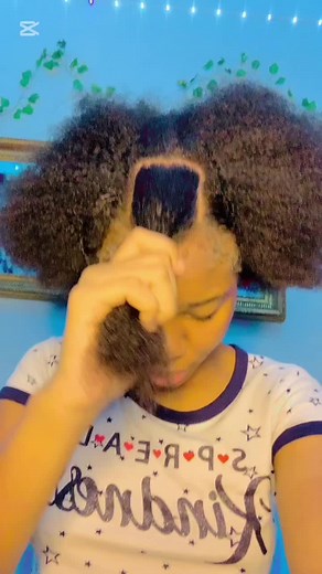 Slick Back Hairstyles for 4C Natural Hair