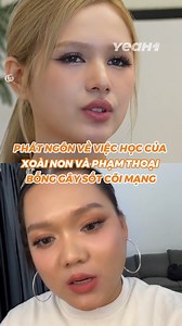 454K views · 3.5K reactions | Phát ngôn trái ngược nhau về việc học của Xoài Non và Phạm Thoại bỗng gây sốt lại cõi mạng!! 勞 #Y1A #YeaH1 #xoainon #phamthoai | Yeah1 Music | Facebook