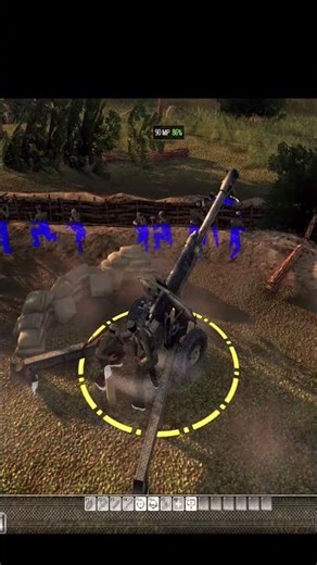 Heavy field howitzer D1 MG 152mm artillery fire strike 4 mow sudden strike 4 company of heroes 3