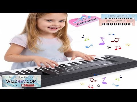37 Keys Kids Electronic Piano with Microphone Educational Toys Musical Instrument