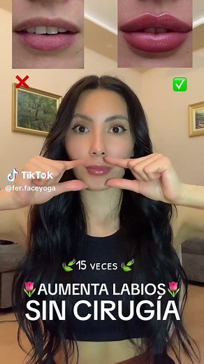 Los mejores ejercicios para aumentar labios sin cirugía