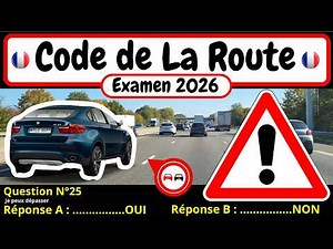 ✅ TEST GRATUIT DU CODE DE LA ROUTE 2026 🚗 #192