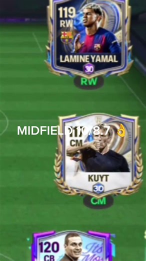 My FC Mobile Team Rating 😈 Ultimate Attack & Defense #fcmobile #fcmobileid #fcmobileshorts