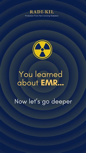 Radi kil on Instagram: "You learned the basics. Now it’s time to go deeper ⚡ Your energy. Your space. Your awareness. 🌿 [radiation,reels,awareness,emr, protection,original] #radiationtherapy #emrprotection #RadiationAwareness s #SmartLiving"