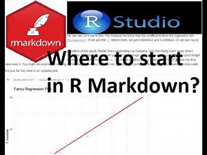 Intro to R-Markdown