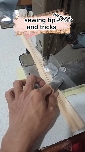 sew a long zipper quickly 016 #sewingtips | Masyete Dalbo