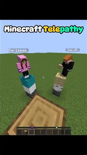 Minecraft Telepathy :0 #fyp #viral #shorts #minecraft #troll #challenge