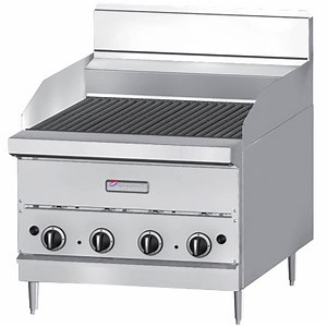 Garland G24-BRL Natural Gas 24" Ceramic Briquette Charbroiler - 60,000 BTU