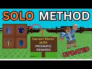 Best SOLO Method to Use Summer Harvest in Grow a Garden