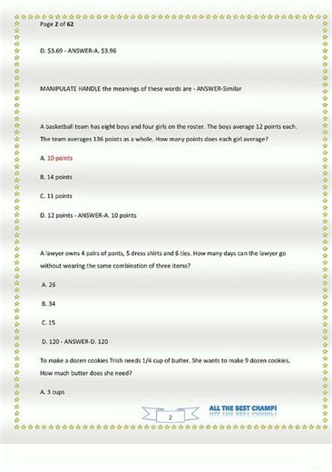 Latest WONDERLIC TEST PRACTICE QUESTIONS WITH ANSWERS286 video