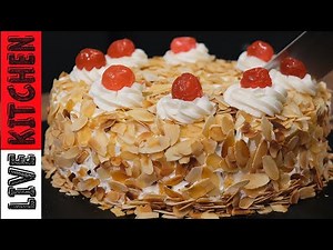 I have never eaten such a delicious Almond CAKE !! Super fluffy sponge cake!! My family love it