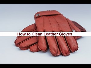 ✅How To Clean Leather Gloves [ Washing Gloves ]✅