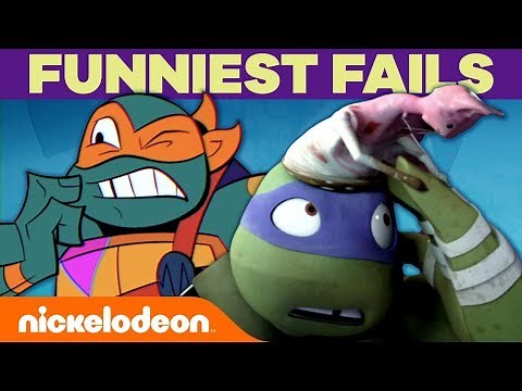 TMNT Funniest Fail Moments! 😂 #FunniestFridayEver