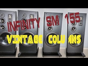 Infinity SM 155 Vintage Columns