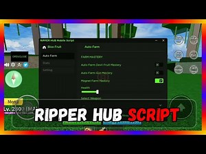 🔥 Blox Fruits! | Ripper Hub Script 🚀 (FREE Copy and Download)