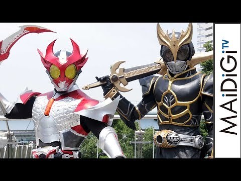 【コミケコスプレ】仮面ライダークウガ＆アギトが参上！ 制作期間半年の力作 「コミケ96」